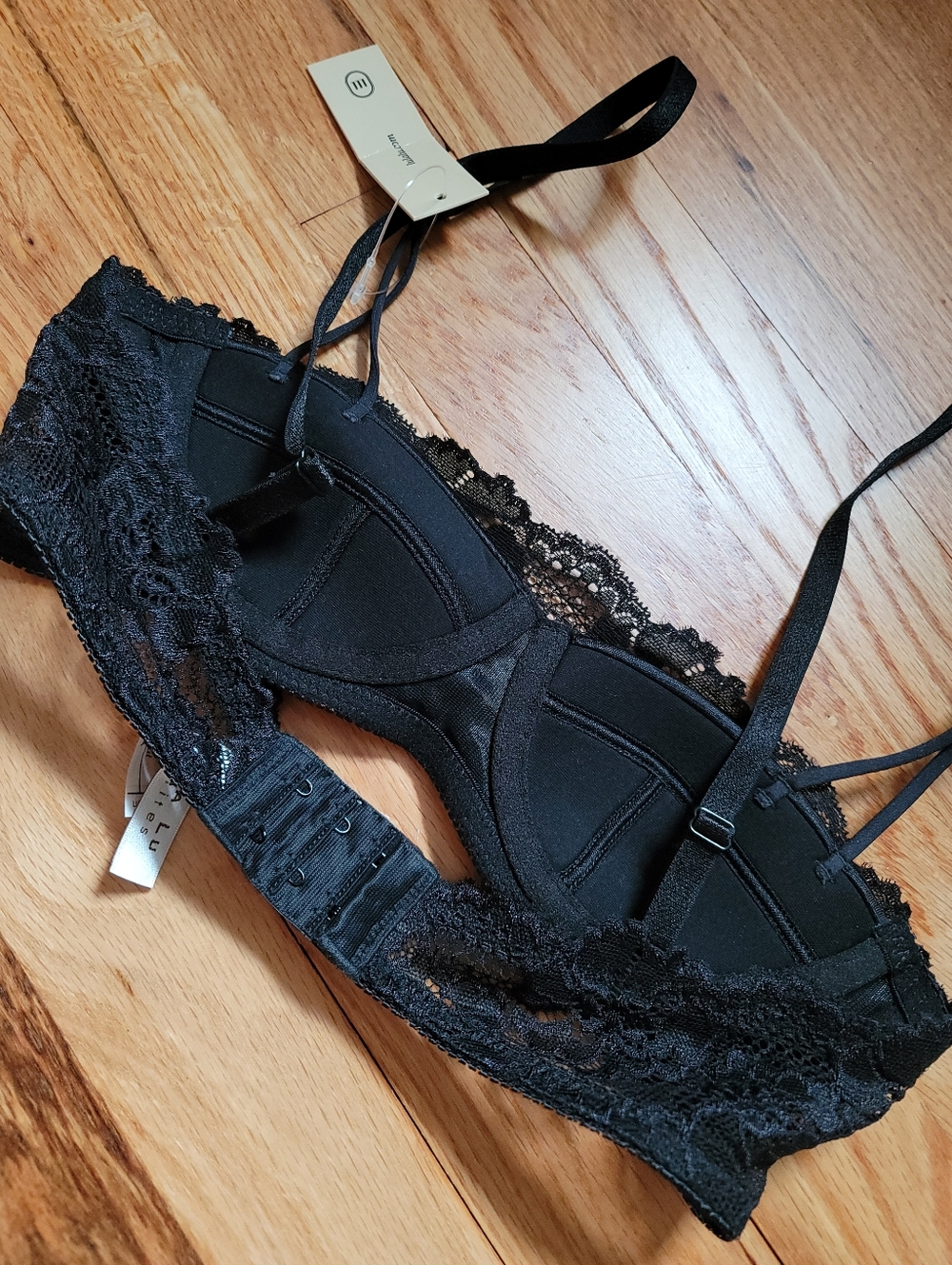 Lulalu Callie Lace Bra Black Size 32AAA NWT - Picture 5 of 7